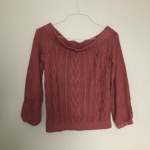 New York & Company off the Shoulder Top